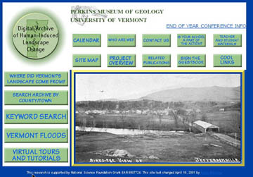 The early Landscape
Change Program home page