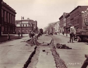 Main Street Rail Removal