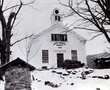Green Mountain Academy next to St. Thomas Church