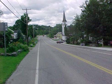 South Street, Now Rt.104 Near the Lamoille River 