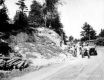 View of Blasted Outcrop on North Ave From the South