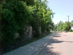 View of Blasted Outcrop on North Ave From the South
