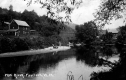 Covered bridge over Mad River 