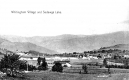 View of Village and Lake Sadawga Looking West