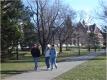Walking on the Green