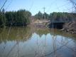Bridge crossing lake