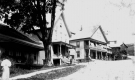 Stores along a road in Jacksonville