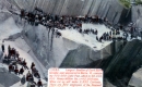 Workers on Granite Boulder