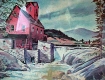 A Puzzle Depicting the Red Mill
