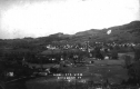 Town and surrounding hills