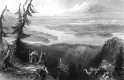Drawing of Lake Memphremagog