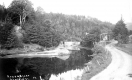 View of Road, River and Falls