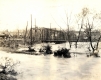 Bridge between Winooski and Burlington at time of flooding