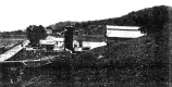 East Monitor Barn looking west