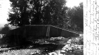 Wooden Bridge Over Stream