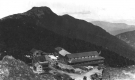 View of Summit House on Mount Mansfield from Above