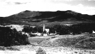 View of town and Mount Mansfield