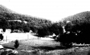 Bird's eye view of town  