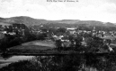 Bird's Eye View of River and Town