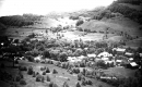 Bird's Eye View of Town and Fields