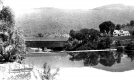 Covered Bridge, Dam and Surrounding Hills