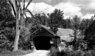 Entrance to Covered Bridge in Amsden