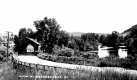 View at Covered Bridge in Beecher Falls
