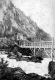 Illustration of Bridge over Connecticut River in Bellows Falls