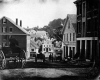 Horse and Buggies in the Town Center