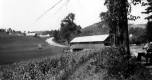 Covered Bridge in Farmland