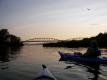 Bike path bridge at mouth of Winooski River