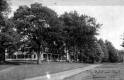 Hotel along dirt road