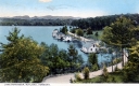 Floating buildings on Lake Bomoseen