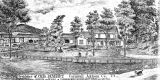 Drawing of Charles Benedict's Residence