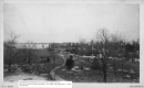 View toward Shelburne Bay from manor house site, Oakledge, Webb era