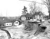 Garage on Downdroped Block of Riverside Avenue Landslide