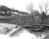 View across Riverside Avenue Landslide 