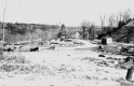 View over Surface of Riverside Avenue Landslide toward Winooski