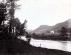 The White River with farmhouse on terrace
