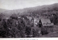 Bird's Eye View of Village Buildings