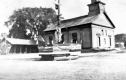 The Methodist Church and Town Bandstand