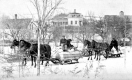Hauling Grain to the Grist Mill, Winter