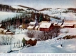 Winter Scene of Town