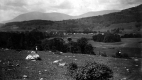 Harwood Boy in Fields in front of Mt. Equinox