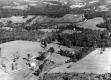 Aerial view of farm built by ancestor of Calvin Coolidge