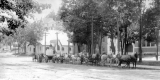 Team of Horses Pulling Granite