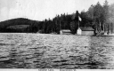 Camps and Open Field Along Caspian Lake