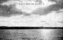 Sunset on Caspian Lake