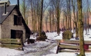 A Maple Sugar Camp