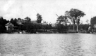 Houses and Boats Along Caspian Lake